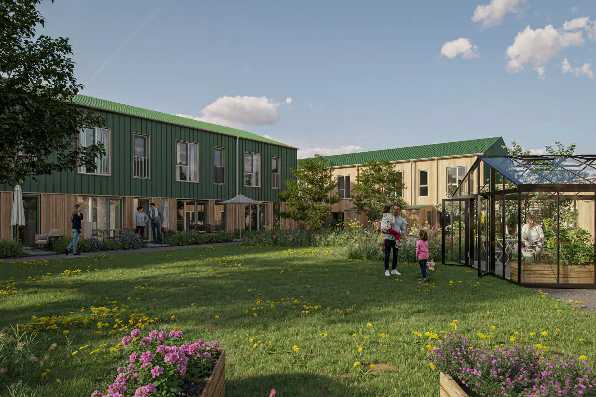 lej et rækkehus i VorsBy, Viby Sjælland